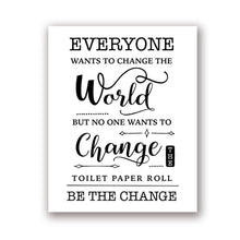 Load image into Gallery viewer, Funny Bathroom Signs