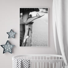 Load image into Gallery viewer, Ballerina Art Print Black and White Photography