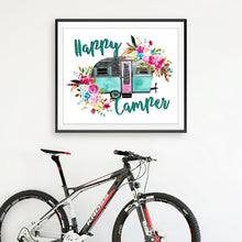 Load image into Gallery viewer, Happy Camper With Flowers