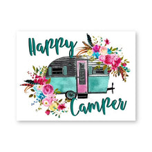 Load image into Gallery viewer, Happy Camper With Flowers