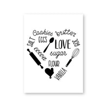 Load image into Gallery viewer, Kitchen Typography Cake