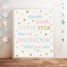 Load image into Gallery viewer, Twinkle twinkle little star ...
