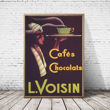 Load image into Gallery viewer, Cafes Chocolats Vintage