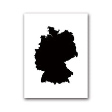 Load image into Gallery viewer, Central European Country Map
