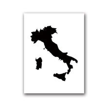 Load image into Gallery viewer, Minimalist Country Map