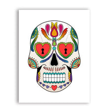 Load image into Gallery viewer, Colorful Sugar Skulls