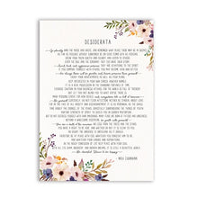 Load image into Gallery viewer, Max Ehrmann Poem