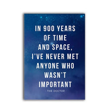 Load image into Gallery viewer, Doctor Who Quote
