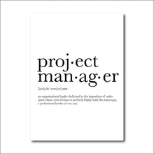 Load image into Gallery viewer, Funny Project Manager
