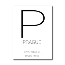 Load image into Gallery viewer, Prague City Map
