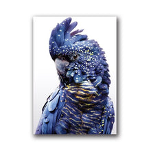 Load image into Gallery viewer, Navy Blue Bird Parrot