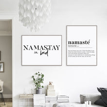 Load image into Gallery viewer, Namastay In Bed