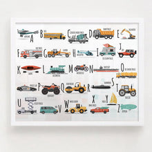 Load image into Gallery viewer, Car Alphabet