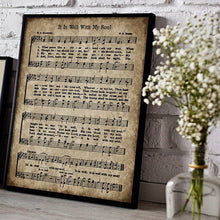 Load image into Gallery viewer, Sheet Music Poster