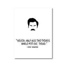 Load image into Gallery viewer, Ron Swanson Quotes
