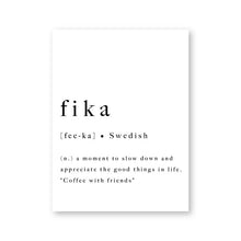 Load image into Gallery viewer, Fika Swedish
