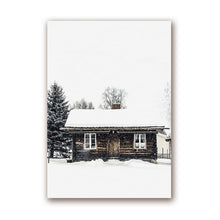 Load image into Gallery viewer, Winter Forest Moose Christmas