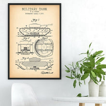 Load image into Gallery viewer, Military Tank Patent
