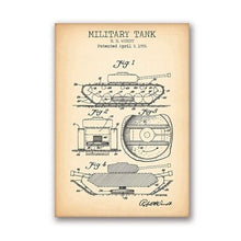 Load image into Gallery viewer, Military Tank Patent