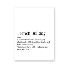 Load image into Gallery viewer, French Bulldog Definition