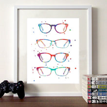 Load image into Gallery viewer, Watercolor Optometry
