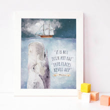 Load image into Gallery viewer, Moby Dick Art Herman