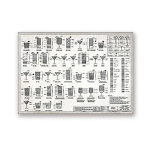 Load image into Gallery viewer, Cocktail Chart Poster