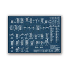 Load image into Gallery viewer, Cocktail Chart Poster