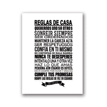 Load image into Gallery viewer, Spanish House Rules