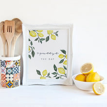 Load image into Gallery viewer, Lemon Prints "Squeeze the Day"