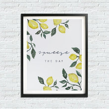 Load image into Gallery viewer, Lemon Prints "Squeeze the Day"