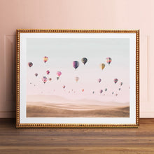 Load image into Gallery viewer, Hot Air Balloon Print Modern