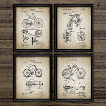 Load image into Gallery viewer, Vintage Poster Bicycle Patent