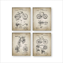 Load image into Gallery viewer, Vintage Poster Bicycle Patent